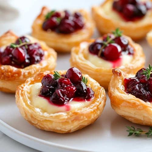 Cranberry Brie Bites Recipe