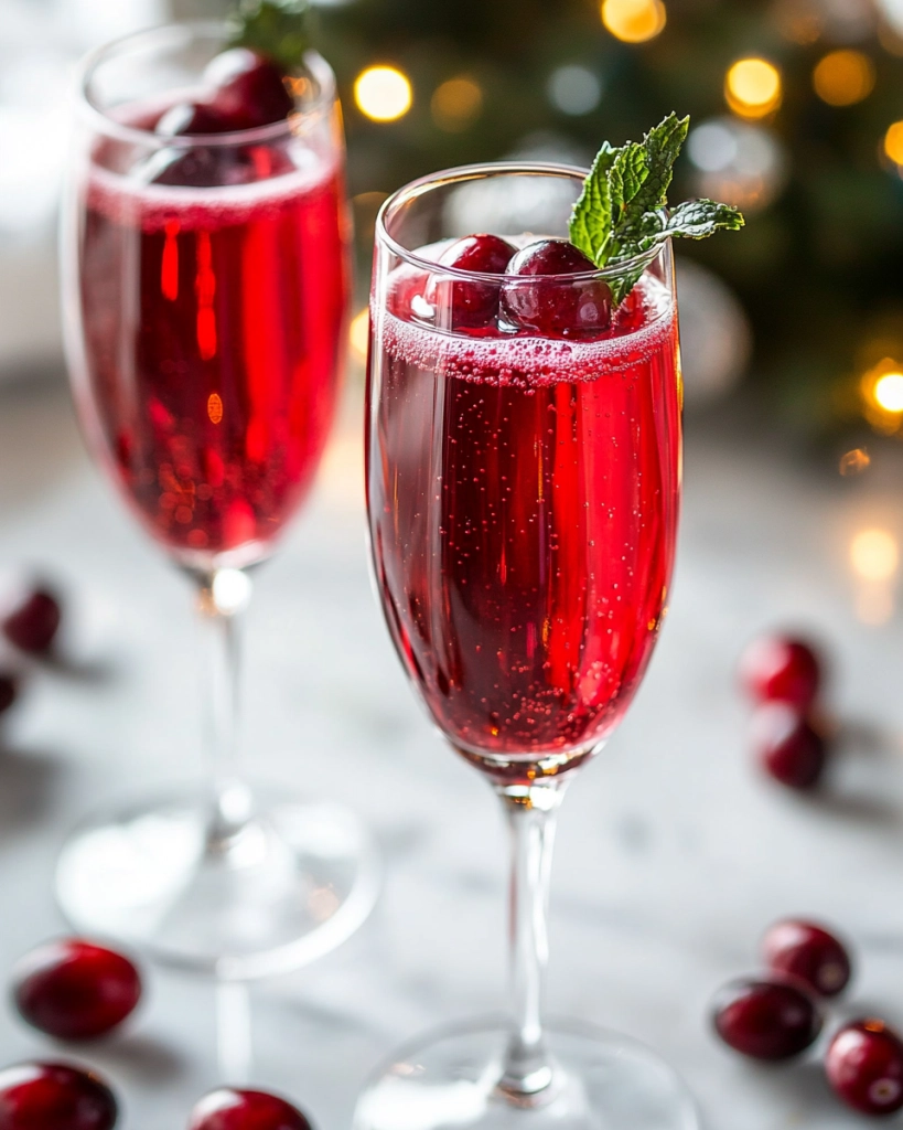 Cranberry Mimosa