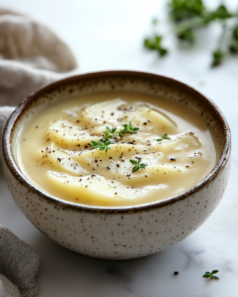 Easy Vegan Potato Soup