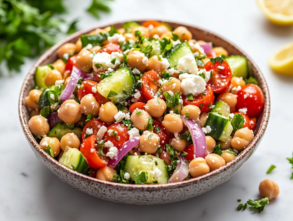 Mediterranean Bean Salad Recipe