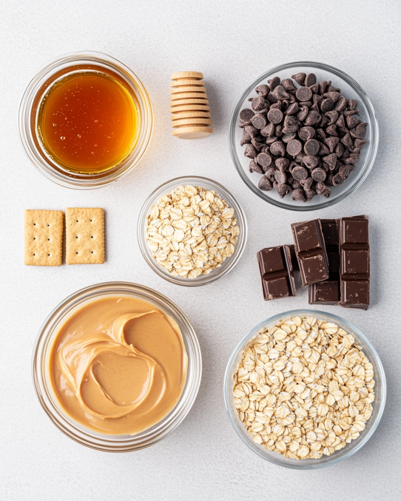 No-bake Peanut Butter Bars Recipe Ingredients