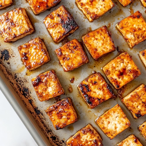 Spicy Roasted Tofu Recipe