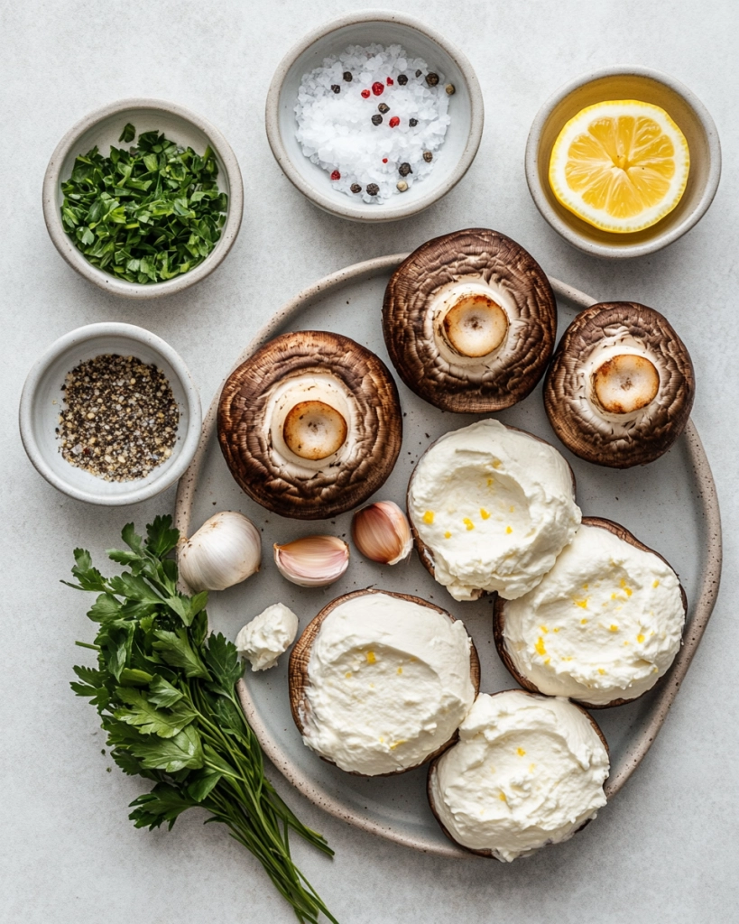 Stuffed Mushrooms Recipe Ingredients