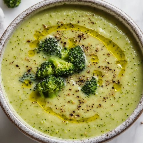 Vegan Broccoli Cheddar Soup Recipe