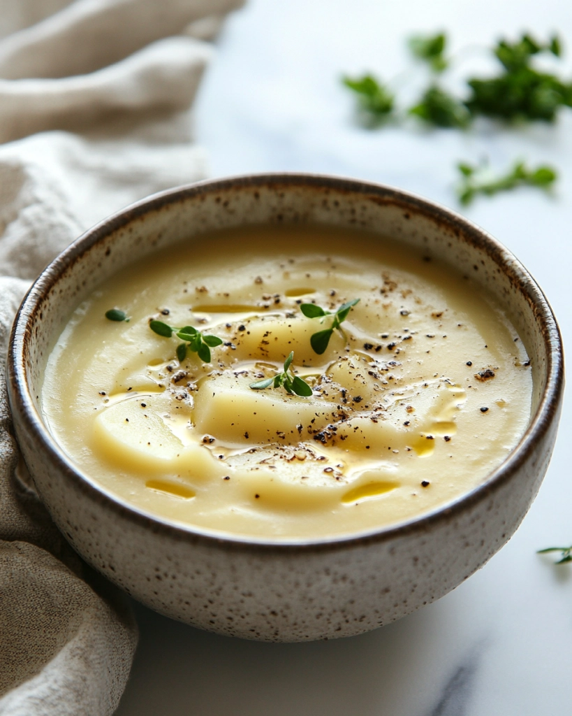 Vegan Potato Soup Recipe