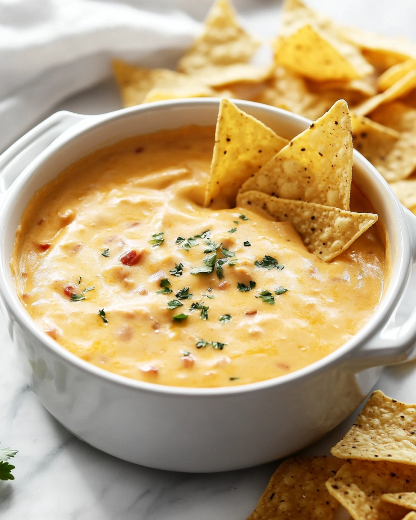 classic crockpot queso dip