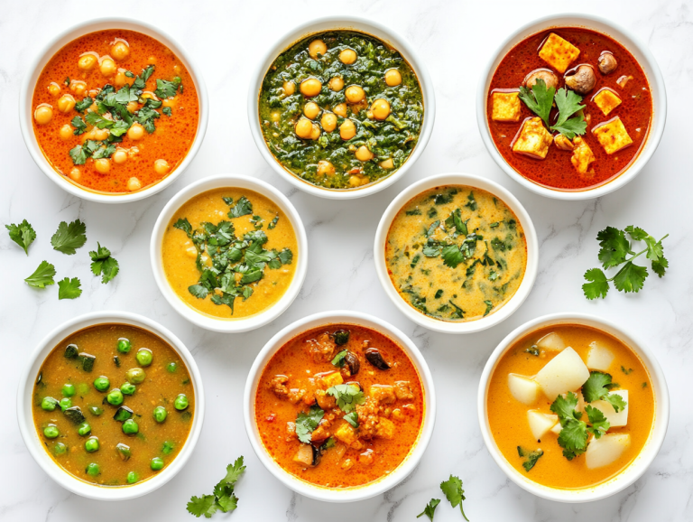 Vegan Curry Dishes