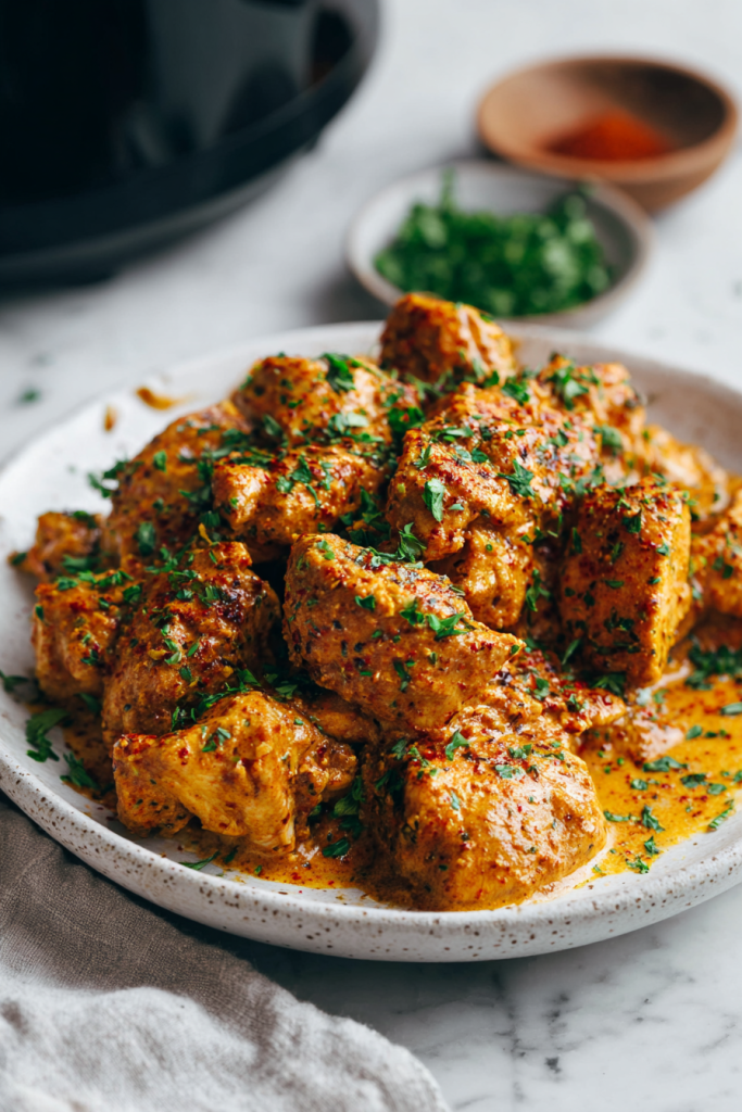 Crockpot Cajun Butter Chicken