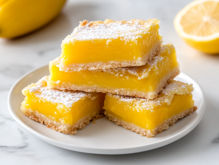 Mango Lemon Bars Recipe
