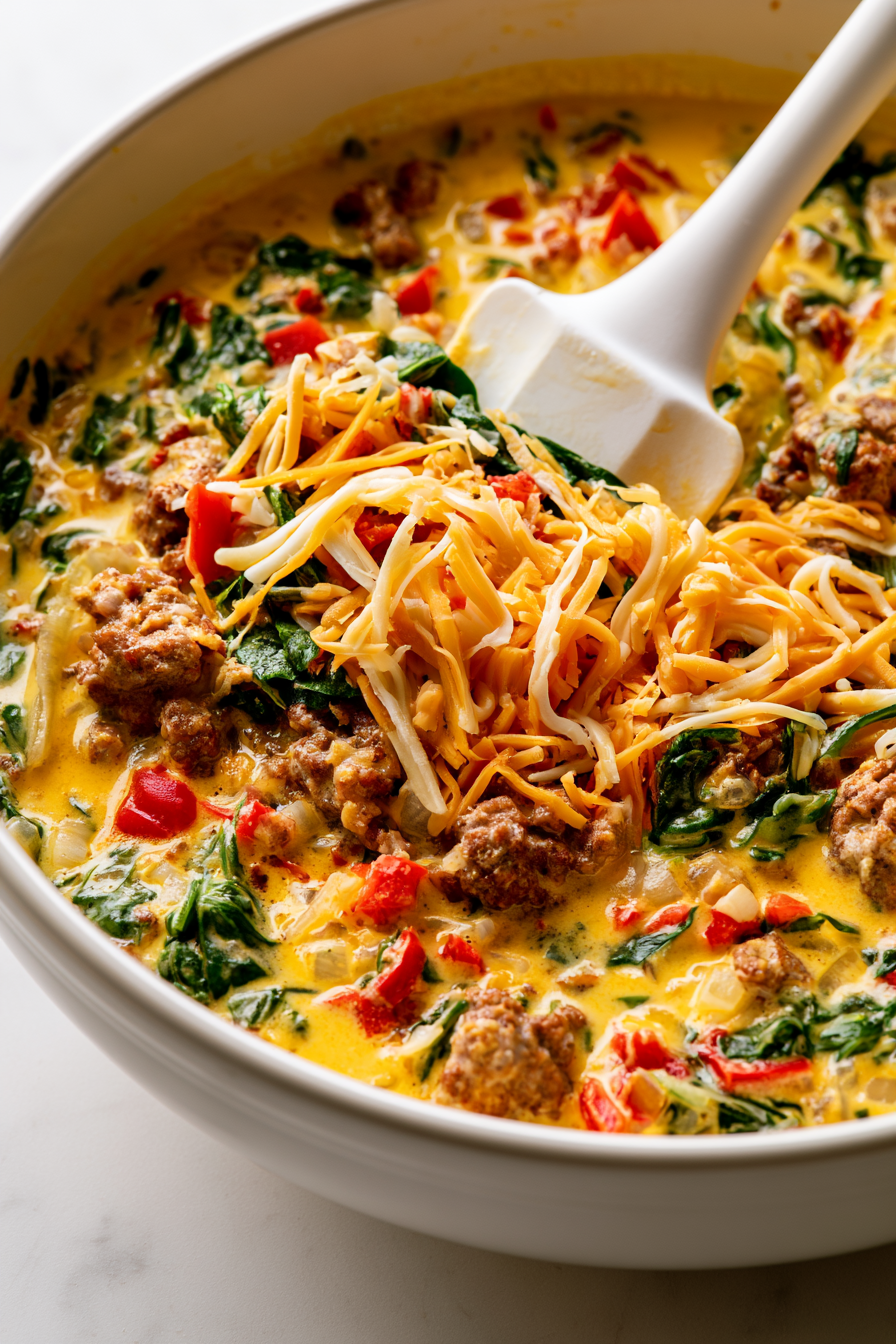 Keto Egg Bake Recipe