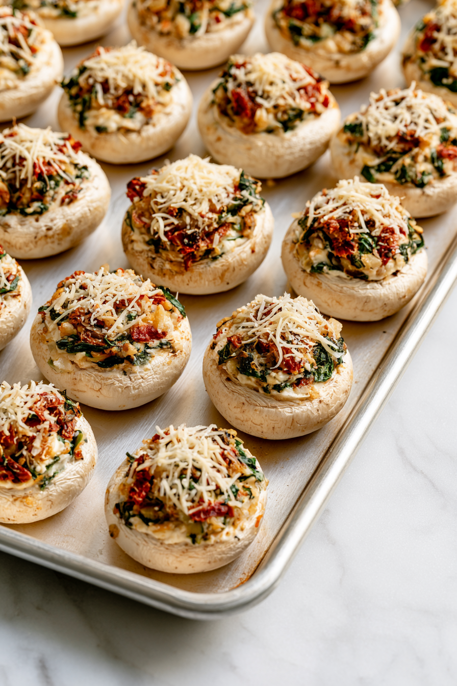 Keto Stuffed Mushrooms Recipe