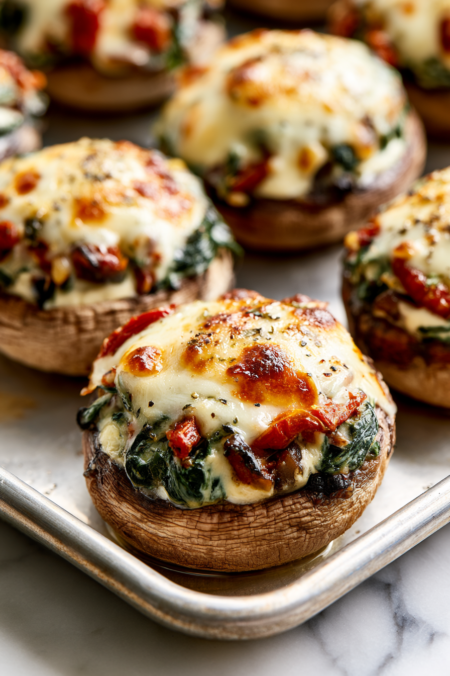 Keto Stuffed Mushrooms Recipe