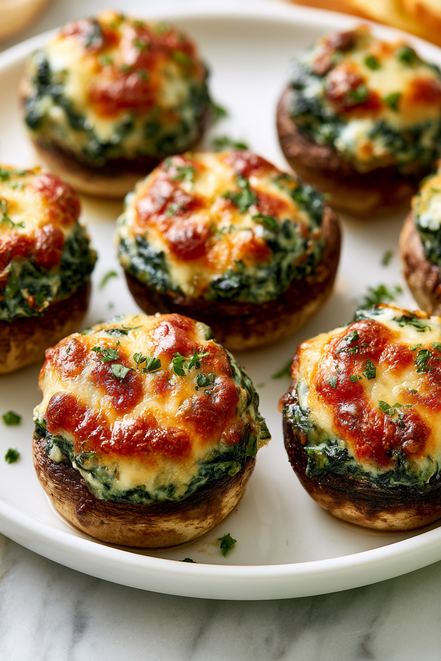 Keto Stuffed Mushrooms Recipe