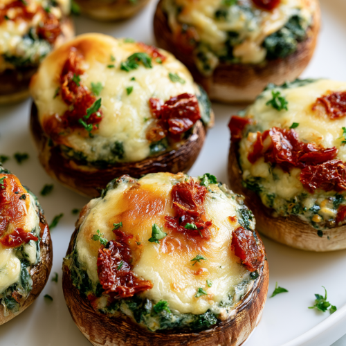 Keto Stuffed Mushrooms Recipe