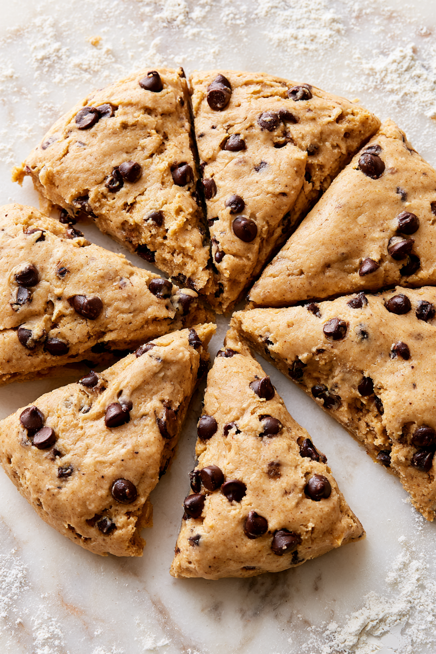 Pumpkin Chocolate Chip Scones Recipe