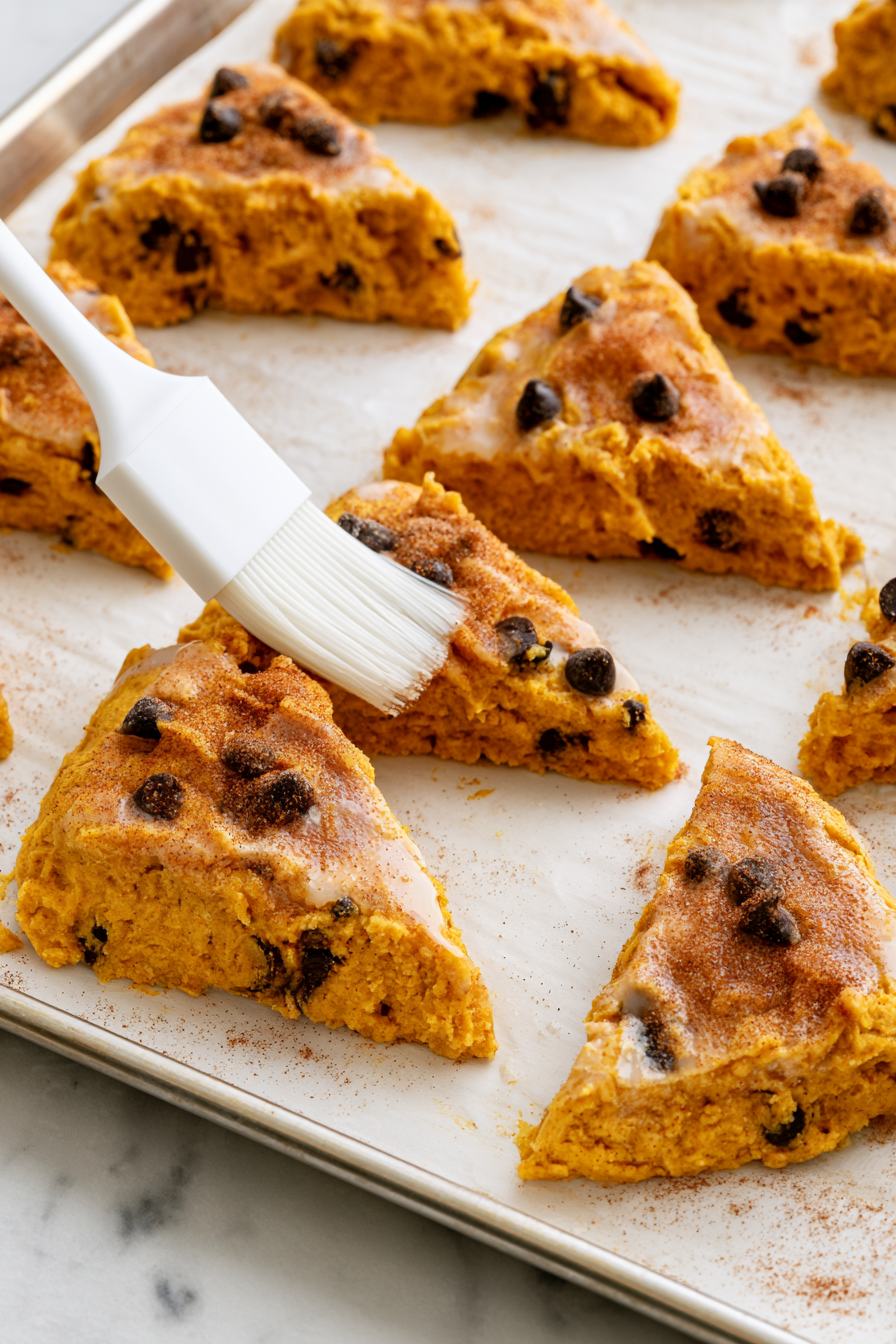 Pumpkin Chocolate Chip Scones Recipe
