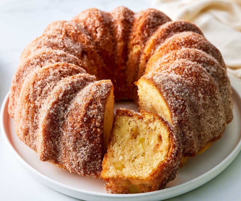 Apple Cider Donut Cake Recipe