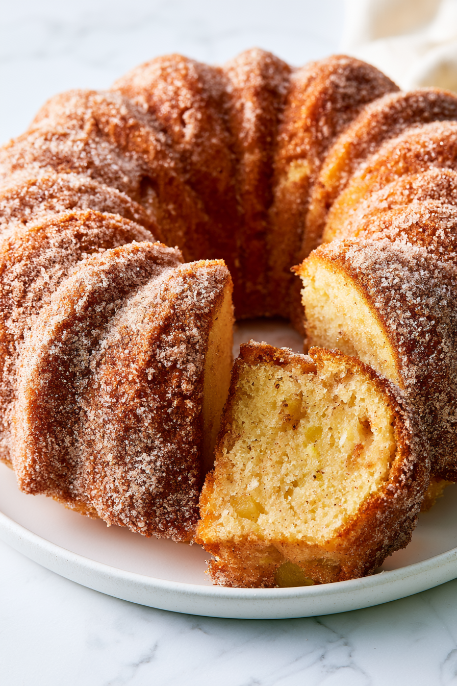 Apple Cider Donut Cake Recipe