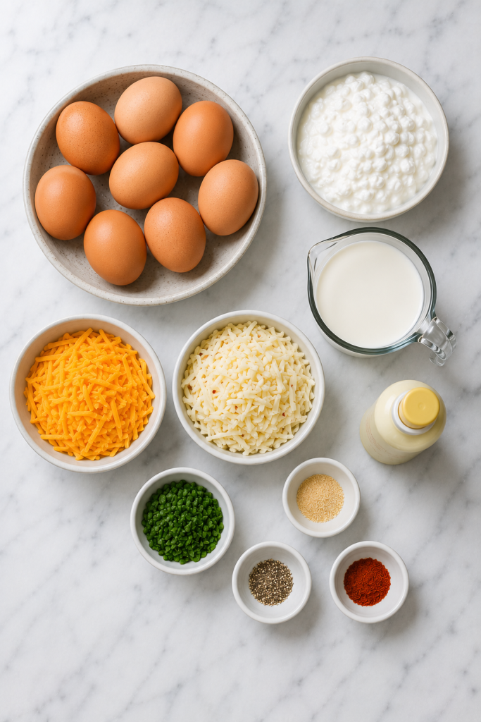 Baked Eggs Recipe Ingredients
