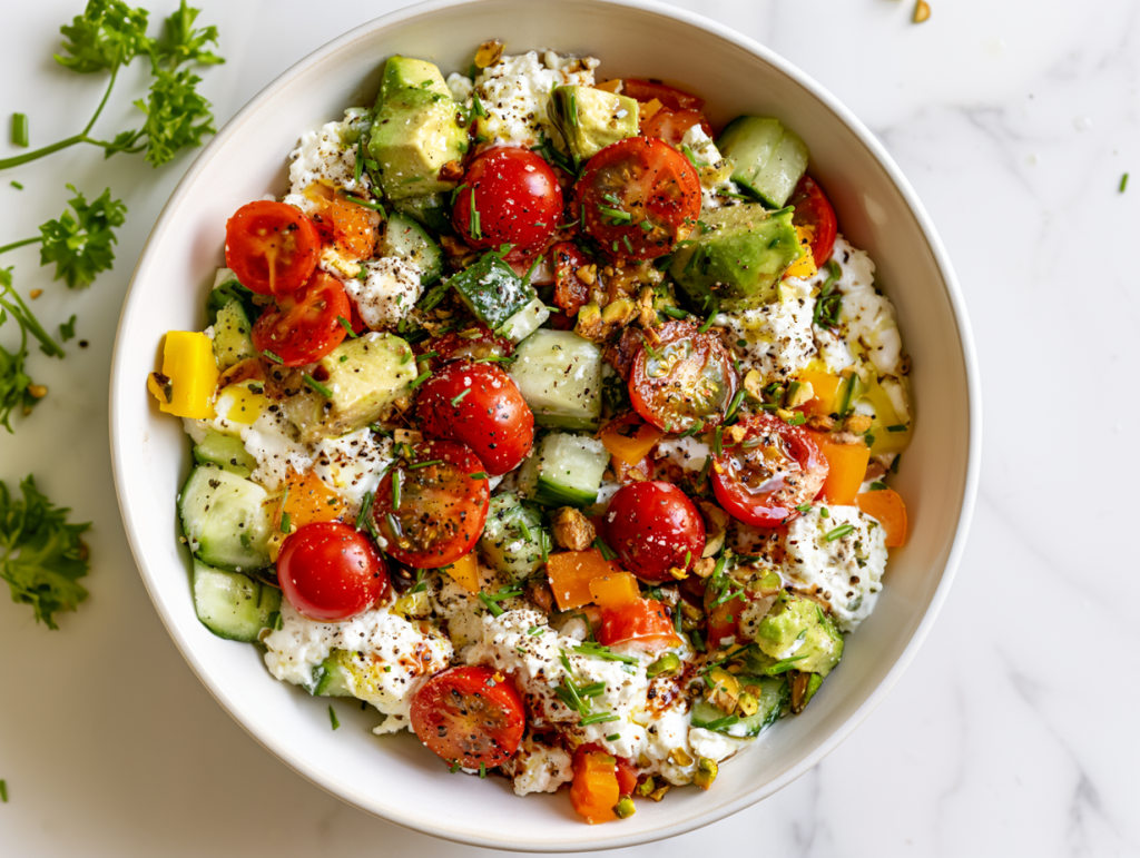 Cottage Cheese Bowl Recipe