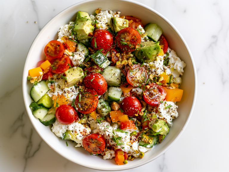 Cottage Cheese Bowl Recipe