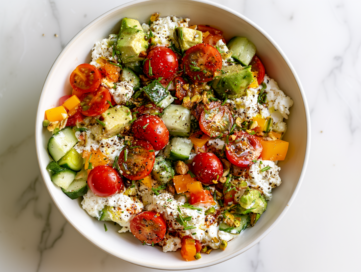 Cottage Cheese Bowl Recipe