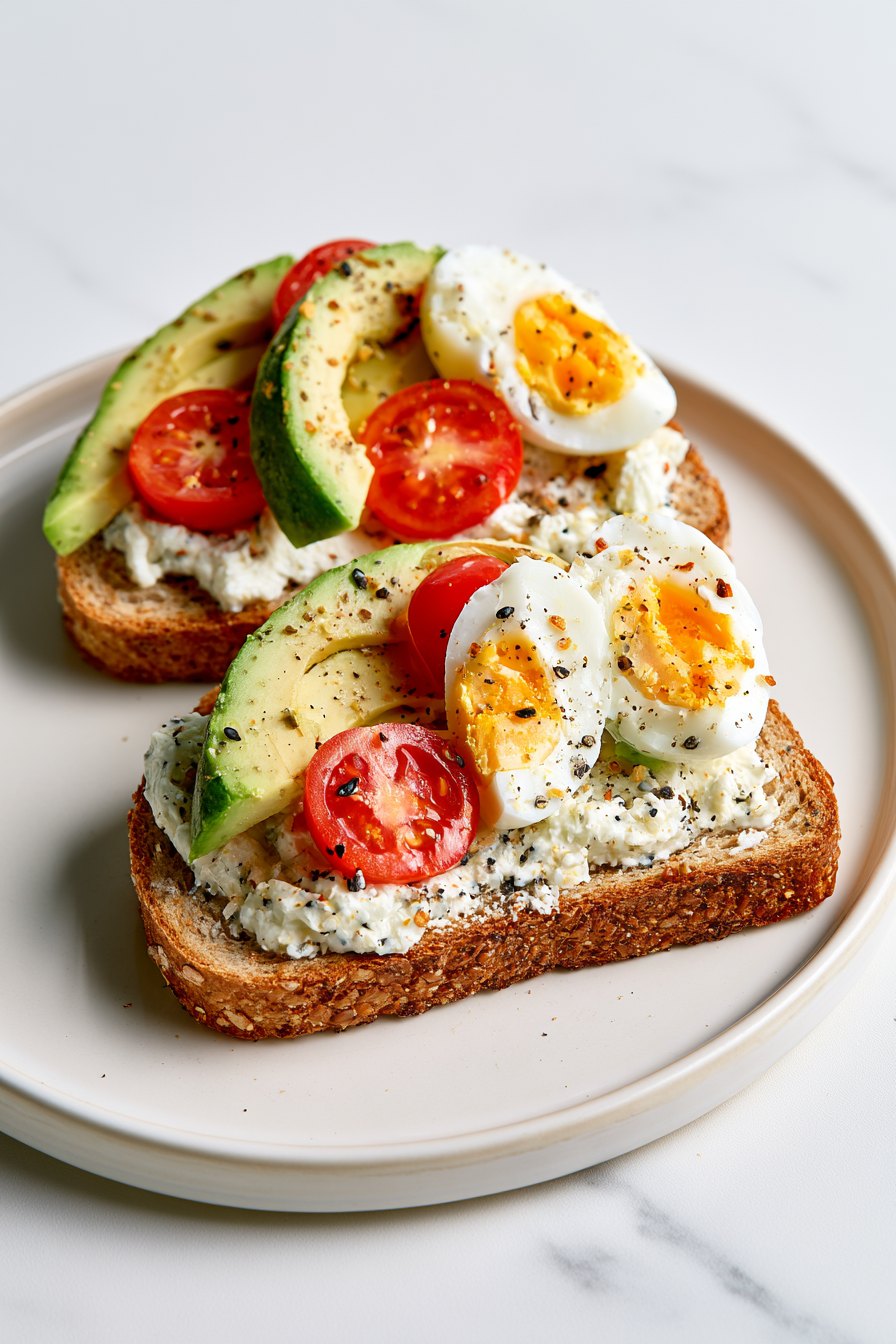 Cottage Cheese Toast Recipe
