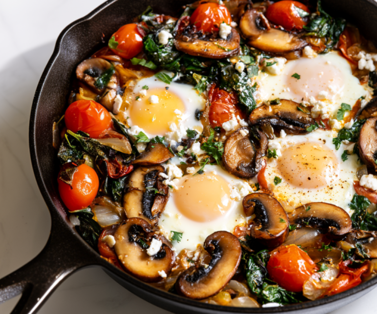 Mushroom Egg Skillet Recipe