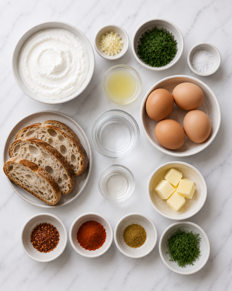 Turkish Eggs Recipe Ingredients