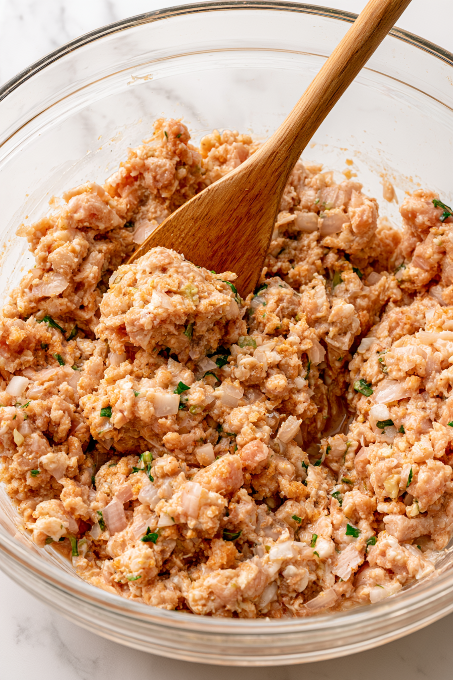 Garlic Parmesan Chicken Meatloaf Recipe