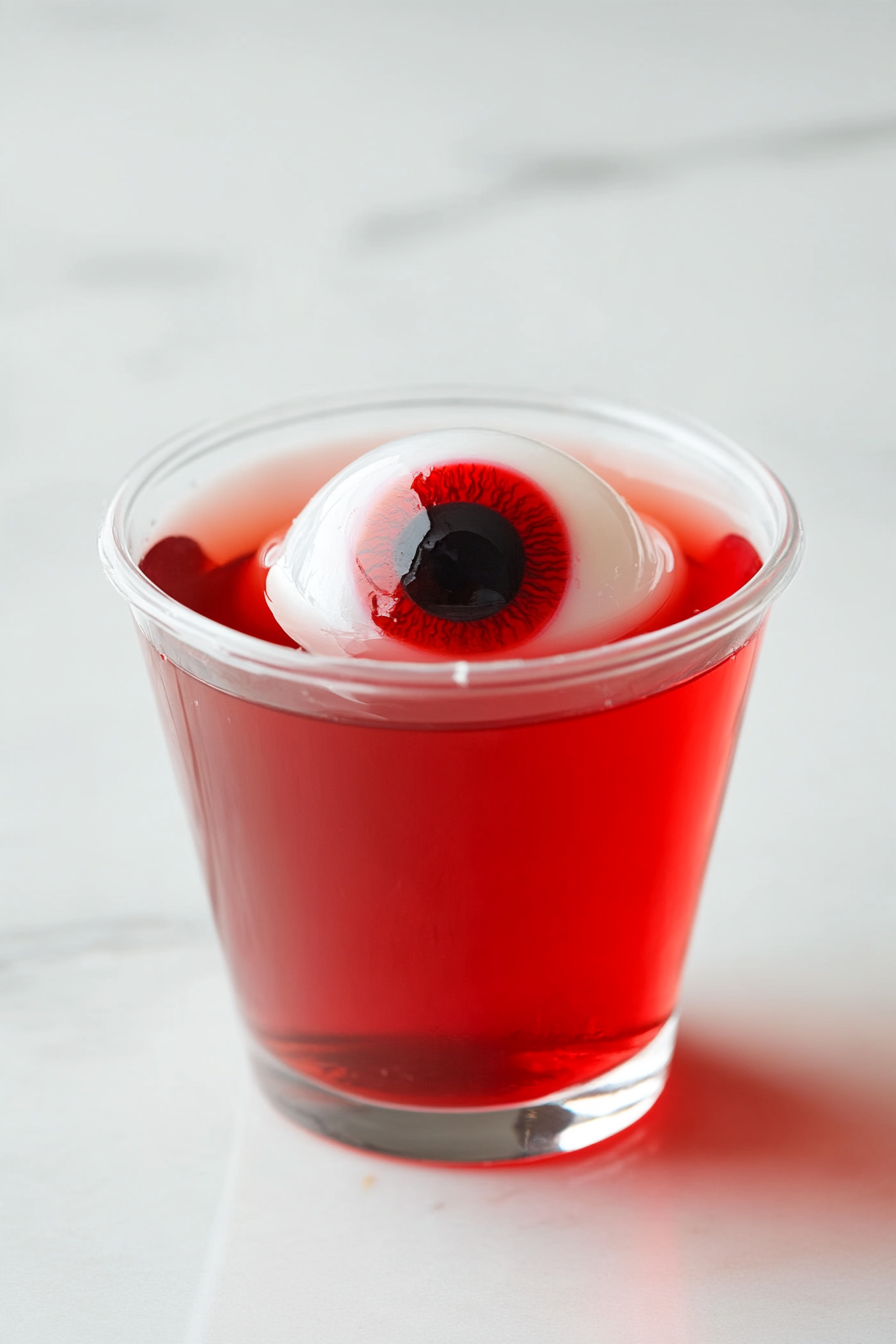 Halloween Eyeball Jello Shots Recipe