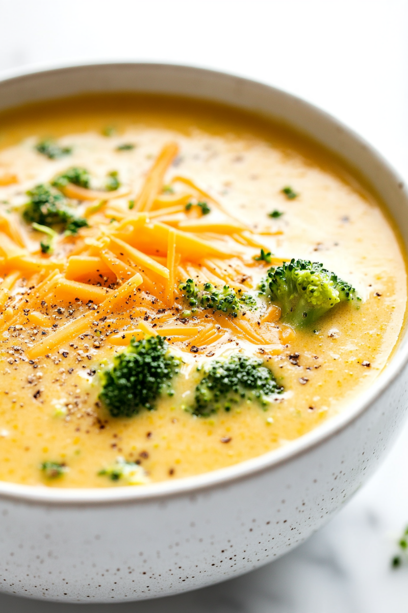 Instant Pot Broccoli Cheddar Soup Recipe