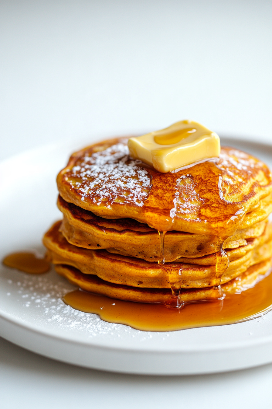 Luke’s Diners Pumpkin Pancakes Recipe card