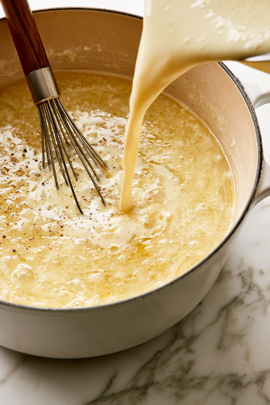 Broccoli Cheddar Lasagna Soup Recipe