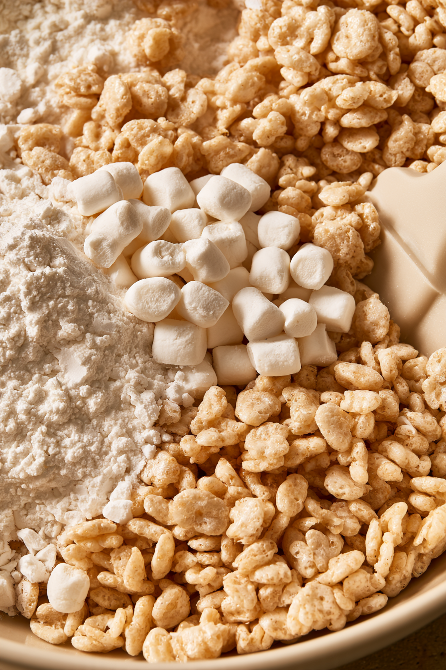 Marshmallow Crispy Cookies Recipe