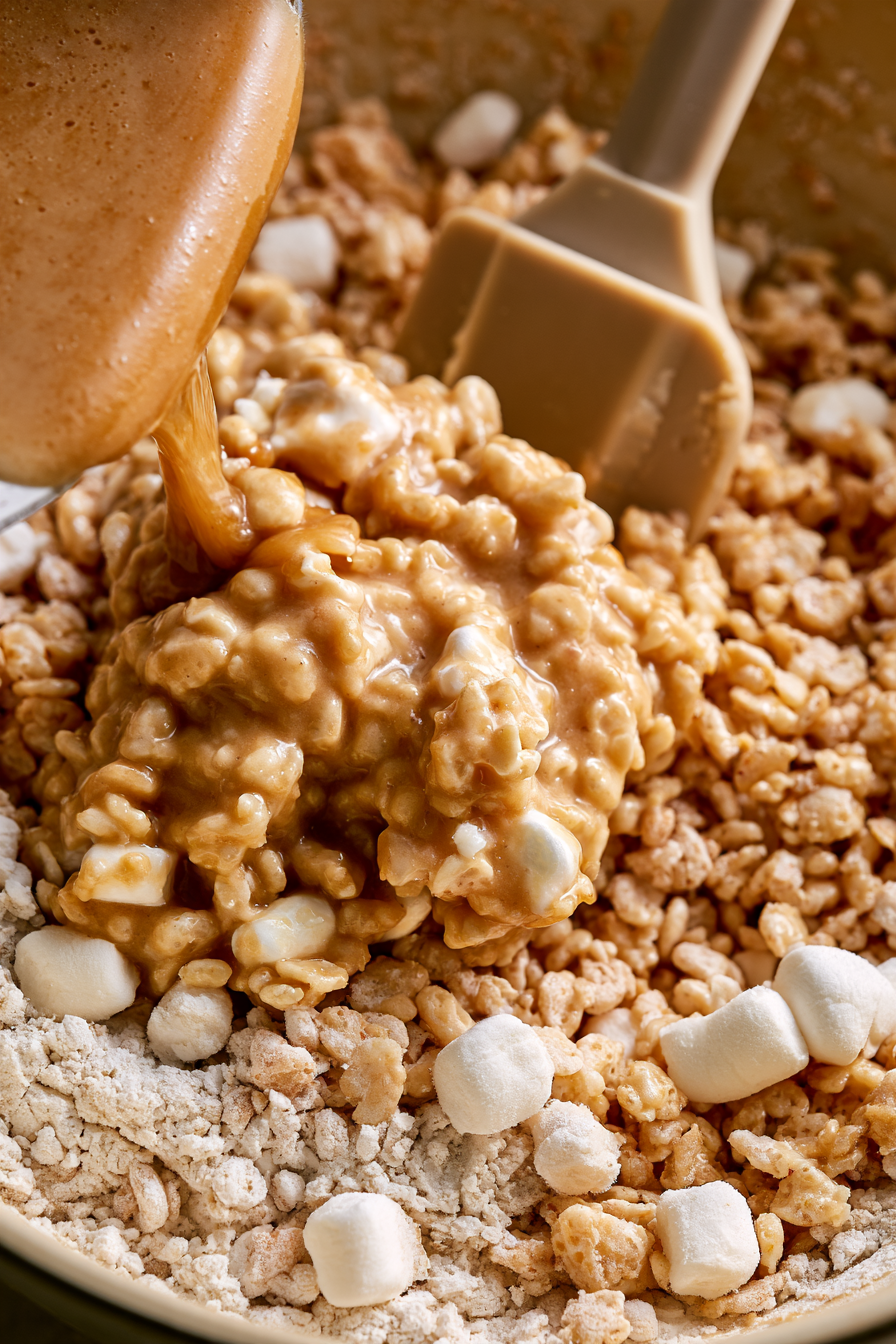 Marshmallow Crispy Cookies Recipe
