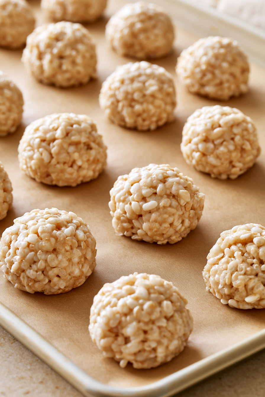Marshmallow Crispy Cookies Recipe