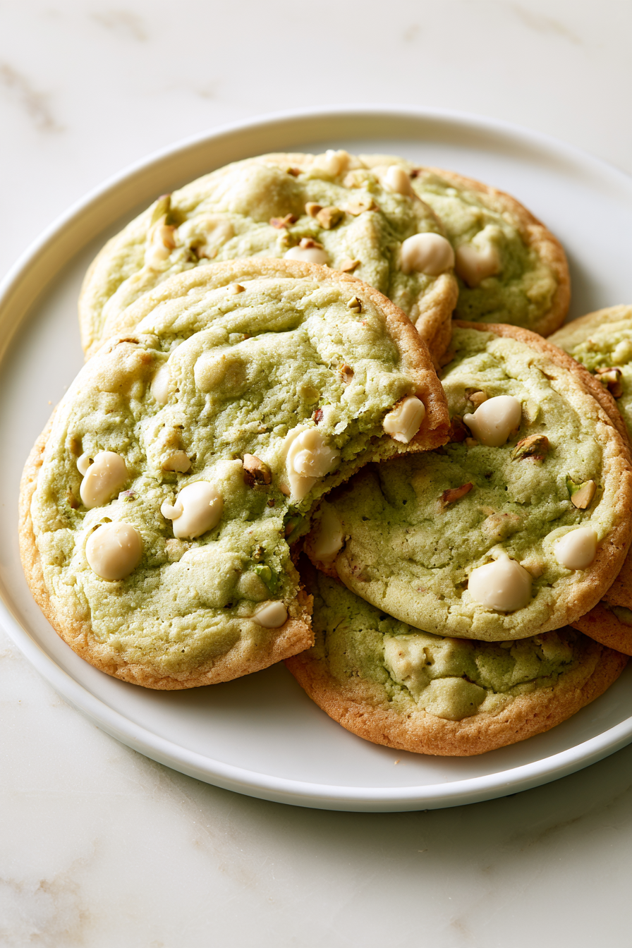 Pistachio Pudding Cookies Recipe
