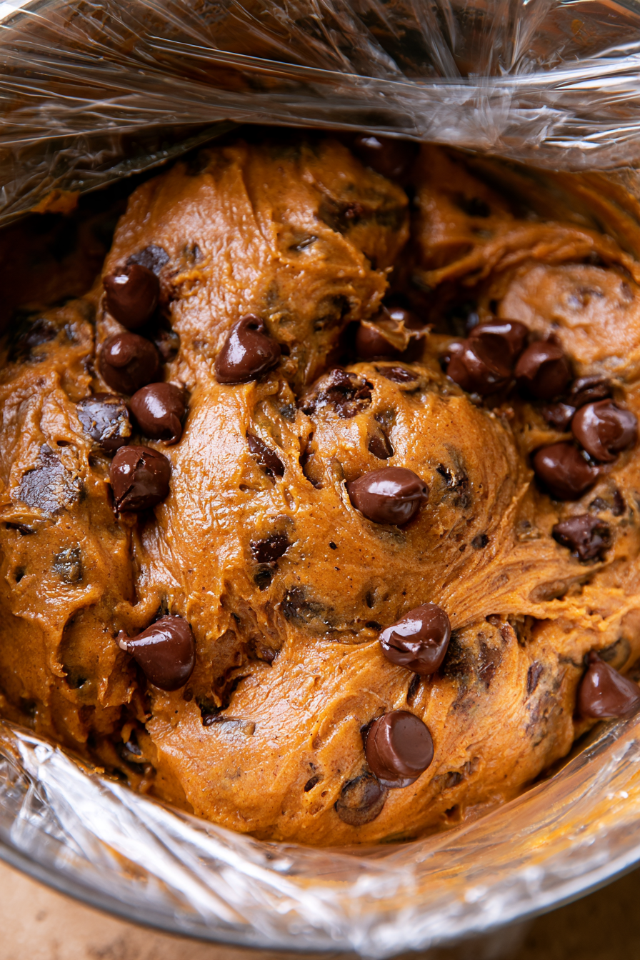 Pumpkin Chocolate Chip Cookies with Brown Butter Recipe