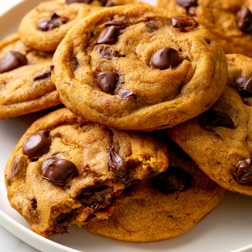 Pumpkin Chocolate Chip Cookies with Brown Butter Recipe