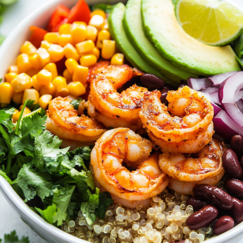 Shrimp Quinoa Bowl Recipe