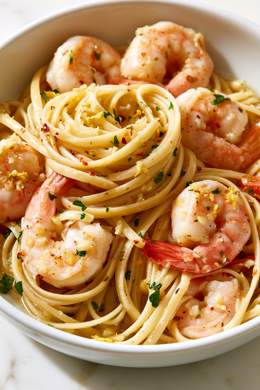 Shrimp Scampi Pasta Recipe
