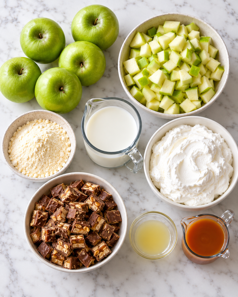 Snicker Apple Salad Recipe